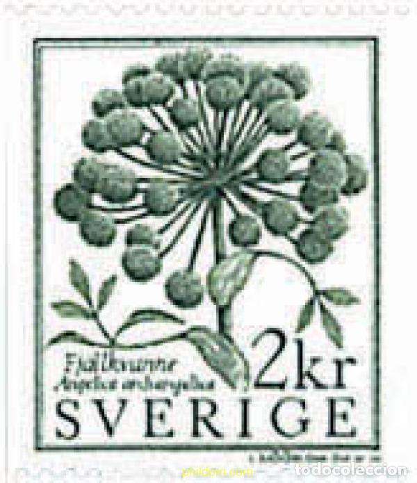 Sellos: 245422 MNH SUECIA 1984 FAUNA Y FLORA DE MONTA&Ntilde;A