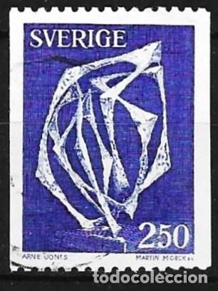 Sellos: Suecia 1978 - Mi 1013 - YT 995 - Escultura de Arne Jones
