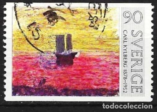 Sellos: Suecia 1978 - Mi 1034 - YT 1016 - Cuadro de Carl Kylberg
