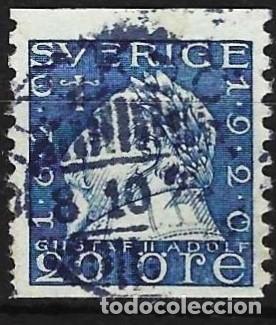 Briefmarken: Suecia 1920 - Mi 137 AW - YT 130 - El rey Gustav II Adolf