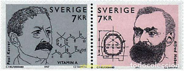 Sellos: 113853 MNH SUECIA 1997 PREMIOS NOBEL