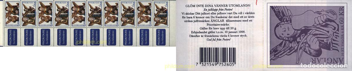Sellos: 3234 MNH SUECIA 1997 NAVIDAD. RETABLO DE LA IGLESIA DE LITSLENA