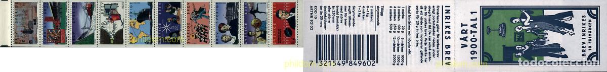 Timbres: 2144 MNH SUECIA 1998 EL SIGLO XX