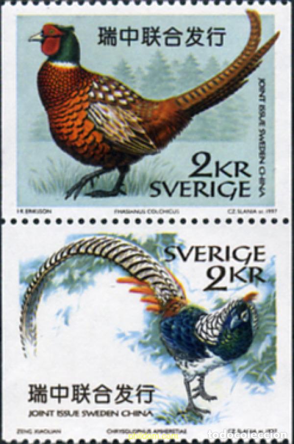 Sellos: 239852 MNH SUECIA 1997 FAISANES