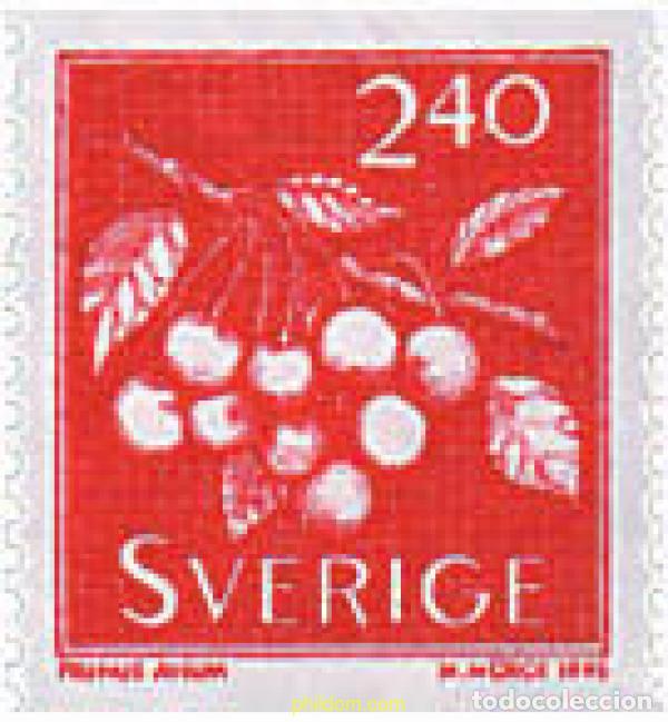 Sellos: 366989 MNH SUECIA 1993 FRUTAS