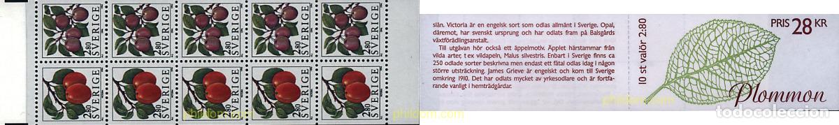 Sellos: 2866 MNH SUECIA 1994 FRUTAS