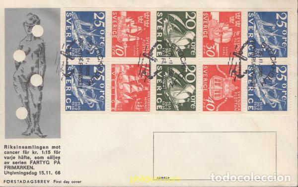 Selos: 544318 MNH SUECIA 1966 PRO OBRAS CONTRA EL CANCER