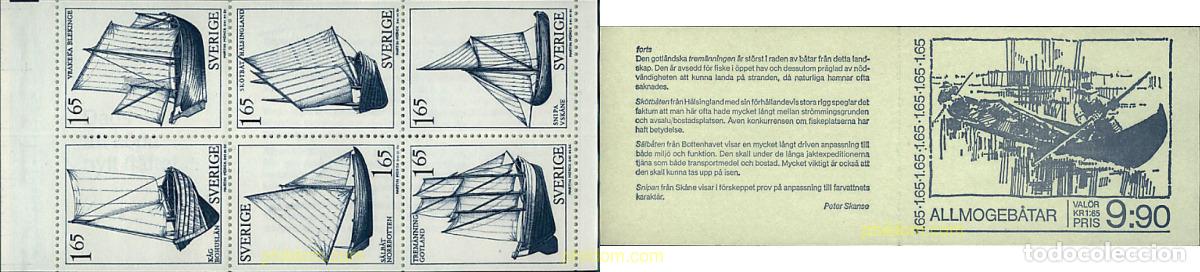 Selos: 2872 MNH SUECIA 1981 BARCOS DE DIVERSAS REGIONES