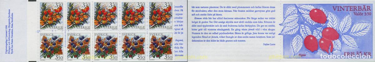 Stamps: 1405 MNH SUECIA 1996 FRUTOS DE INVIERNO
