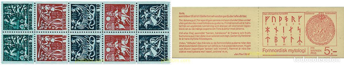 Briefmarken: 2889 MNH SUECIA 1981 MITOLOGIA NORDICA