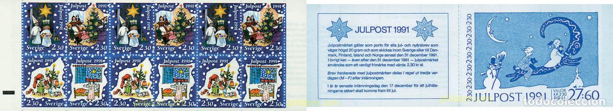 Sellos: 112812 MNH SUECIA 1991 NAVIDAD