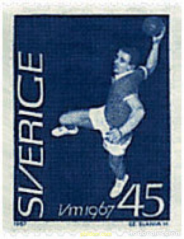 Sellos: 240569 MNH SUECIA 1967 CAMPEONATOS DEL MUNDO DE BALONMANO