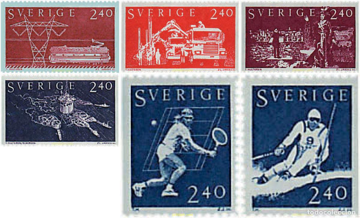 Sellos: 58969 MNH SUECIA 1981 SUECIA EN EL MUNDO