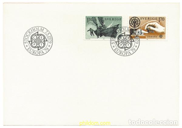 Stamps: 23857 MNH SUECIA 1979 EUROPA CEPT. COMUNICACIONES