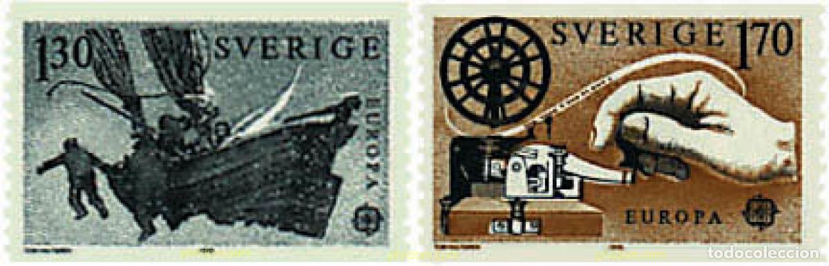 Stamps: 62396 MNH SUECIA 1979 EUROPA CEPT. COMUNICACIONES