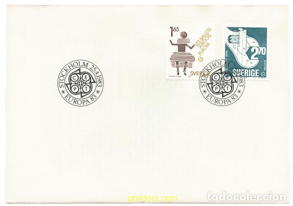 Stamps: 23997 MNH SUECIA 1983 EUROPA CEPT. GRANDES OBRAS DE LA HUMANIDAD