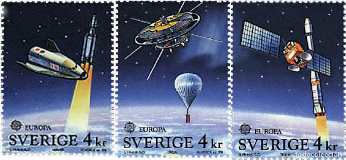 Sellos: 62800 MNH SUECIA 1991 EUROPA CEPT. TELECOMUNICACIONES