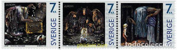 Timbres: 113799 MNH SUECIA 1997 EUROPA CEPT. CUENTOS Y LEYENDAS
