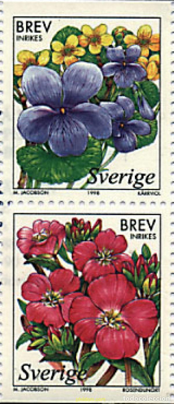 Sellos: 113881 MNH SUECIA 1998 FLORES DE PANTANO