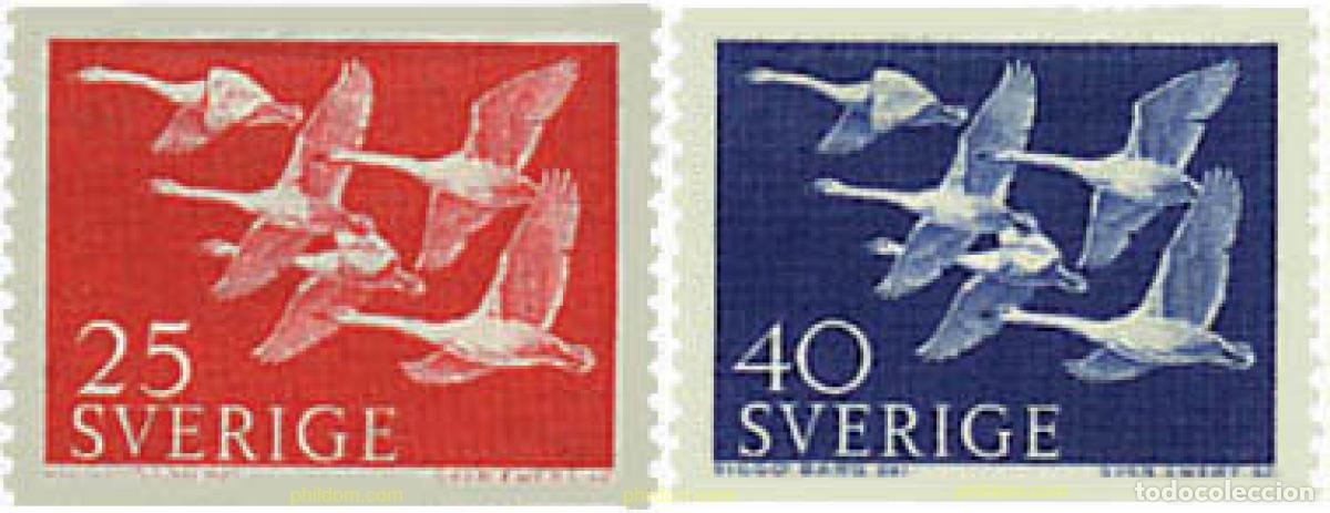 Stamps: 33145 MNH SUECIA 1956 JORNADA DE LOS PAISES DEL NORTE