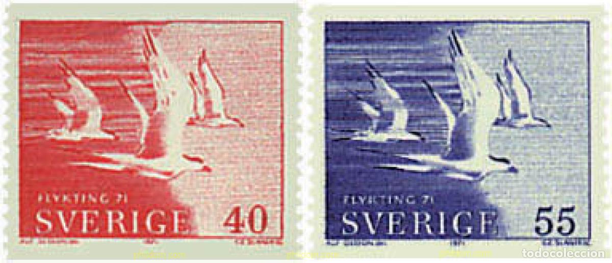 Stamps: 70405 MNH SUECIA 1971 REFUGIADOS 71