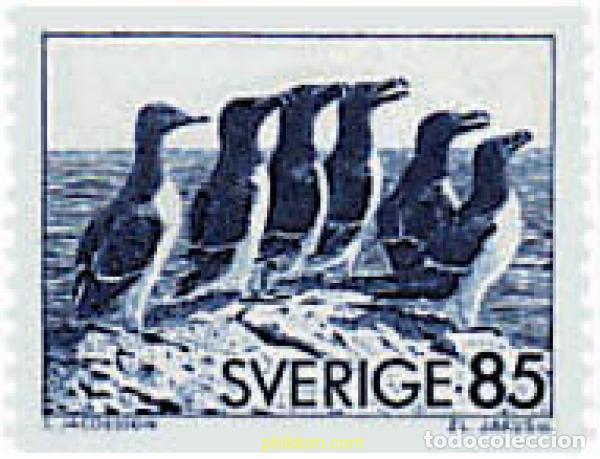 Stamps: 34462 MNH SUECIA 1976 AVES