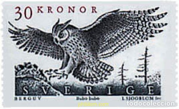 Sellos: 37005 MNH SUECIA 1989 FAUNA EN PELIGRO DE EXTINCION