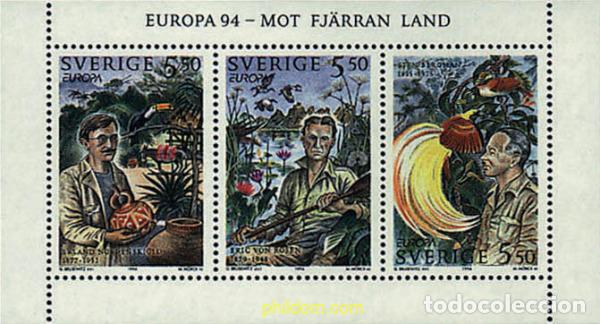Sellos: 9478 MNH SUECIA 1994 EUROPA CEPT. GRANDES DESCUBRIMIENTOS