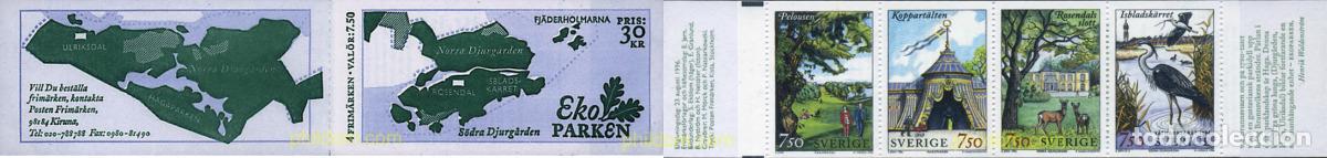 Sellos: 3145 MNH SUECIA 1996 PARQUE NACIONAL URBANO &rdquo;EKOPARKEN&rdquo; EN ESTOCOLMO