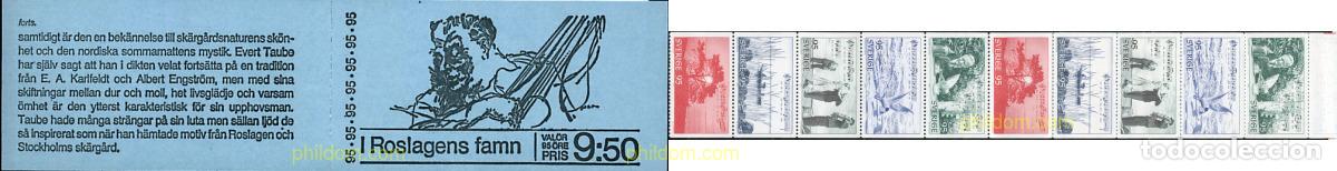 Sellos: 3133 MNH SUECIA 1977 HOMENAJE AL POETA EVERT TAUBE