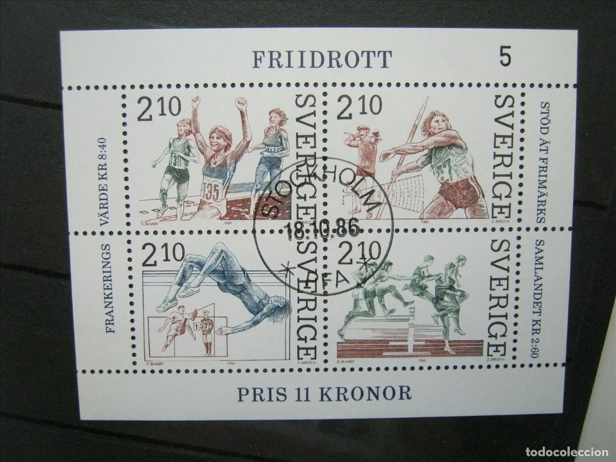Timbres: SUECIA 1986 SERIE YVERT 1385/1388 USADOS PERFECTOS.