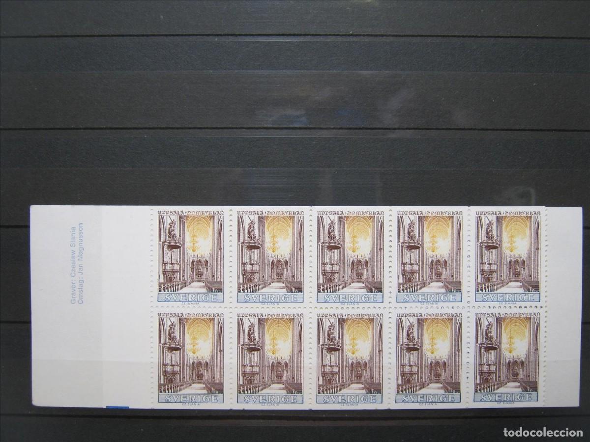 Timbres: SUECIA 1967 YVERT 1559 EN CARNET PRUEBA SPECIMEN MNH** SIN CHARNELA LUJO.