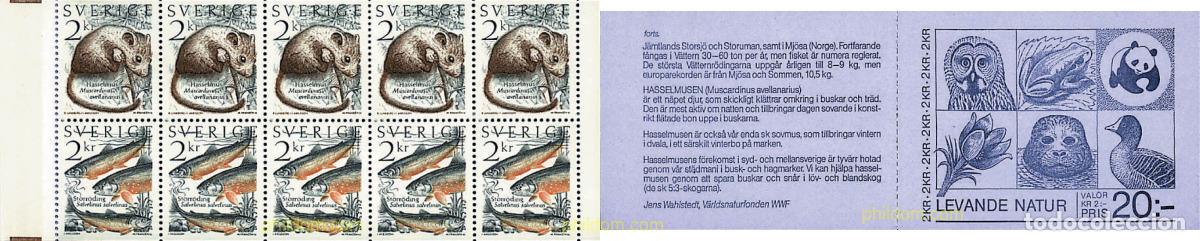 Sellos: 1147 MNH SUECIA 1985 PROTECCION DE LA NATURALEZA