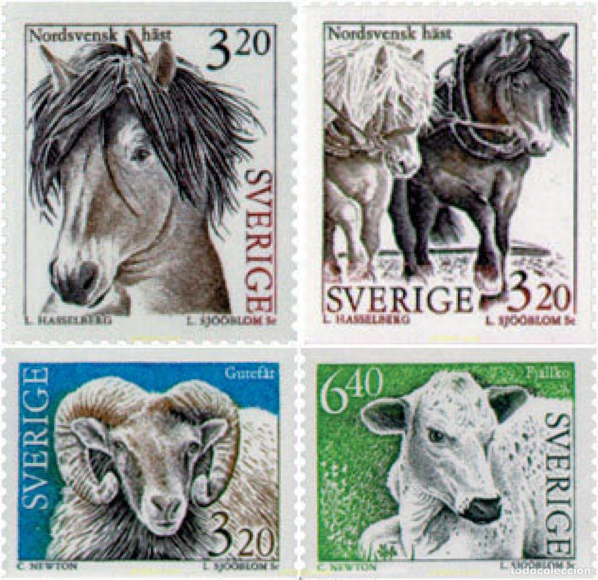 Sellos: 79597 MNH SUECIA 1994 GANADERIA