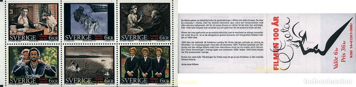 Briefmarken: 3035 MNH SUECIA 1995 100 ANIVERSARIO DEL CINE