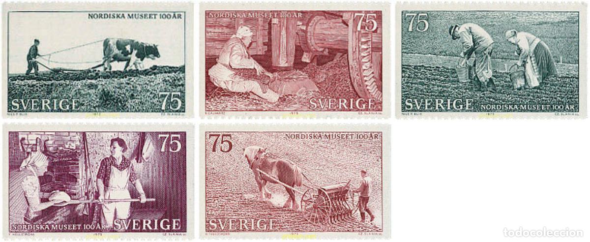 Sellos: 29492 MNH SUECIA 1973 CENTENARIO DEL MUSEO NORDICO