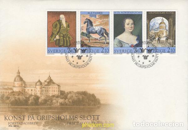 Sellos: 544263 MNH SUECIA 1987 450 ANIVERSARIO DEL CASTILLO DE GRIPSHOLM