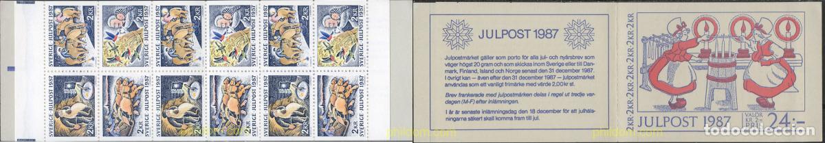 Briefmarken: 3148 MNH SUECIA 1987 NAVIDAD
