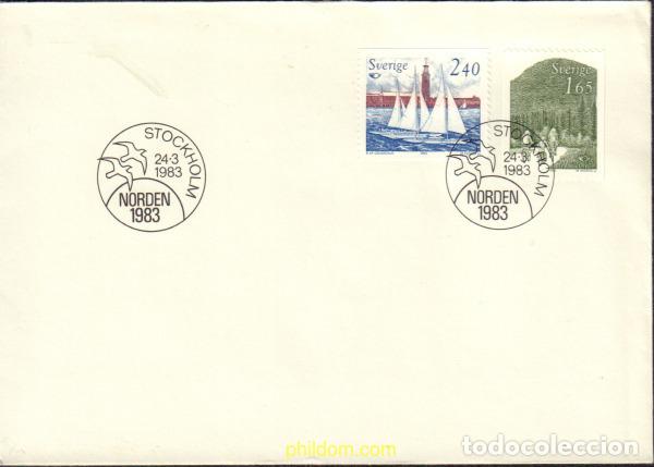 Sellos: 377074 MNH SUECIA 1983 NORDEN 83. TURISMO EN ESCANDINAVIA