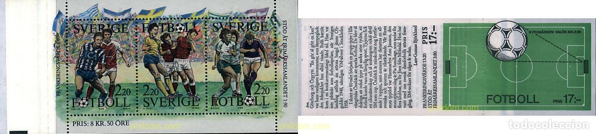 Sellos: 2616 MNH SUECIA 1988 FUTBOL
