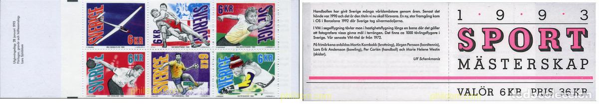 Stamps: 3232 MNH SUECIA 1993 DEPORTES