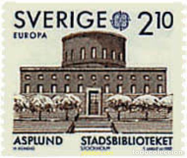 Sellos: 239912 MNH SUECIA 1987 EUROPA CEPT. ARQUITECTURA MODERNA