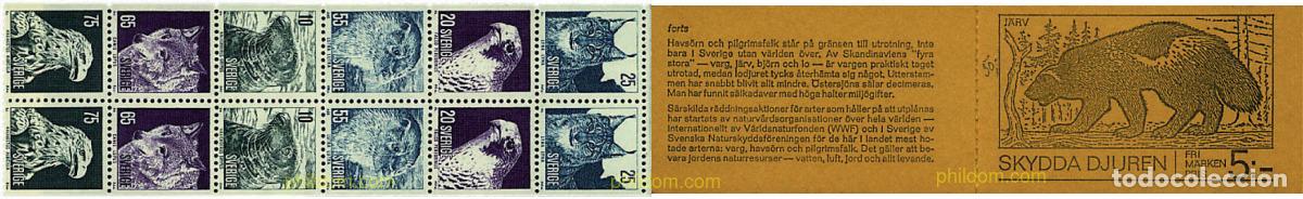 Sellos: 3131 MNH SUECIA 1973 FAUNA PROTEGIDA