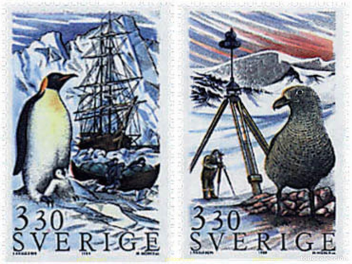 Sellos: 209620 MNH SUECIA 1989 250 ANIVERSARIO DE LA REAL ACADEMIA DE CIENCIAS