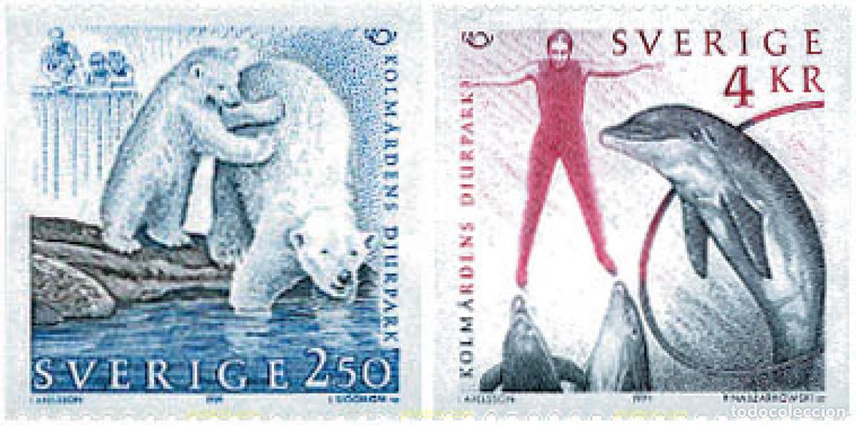 Sellos: 29500 MNH SUECIA 1991 NORDEN 91. PARQUE ZOOLOGICO DE KOLMARDEN
