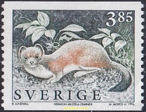 Sellos: 261779 MNH SUECIA 1996 FAUNA SALVAJE