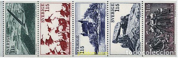 Sellos: 363953 MNH SUECIA 1978 TURISMO EN V&Auml;STERG&Ouml;TLAND