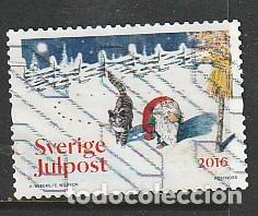 Sellos: SUECIA, SELLO USADO.