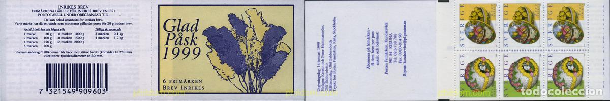 Sellos: 2145 MNH SUECIA 1999 PASCUA