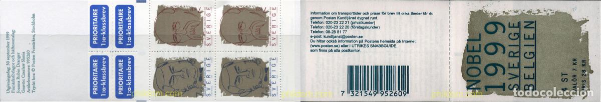 Sellos: 2986 MNH SUECIA 1999 PREMIO NOBEL